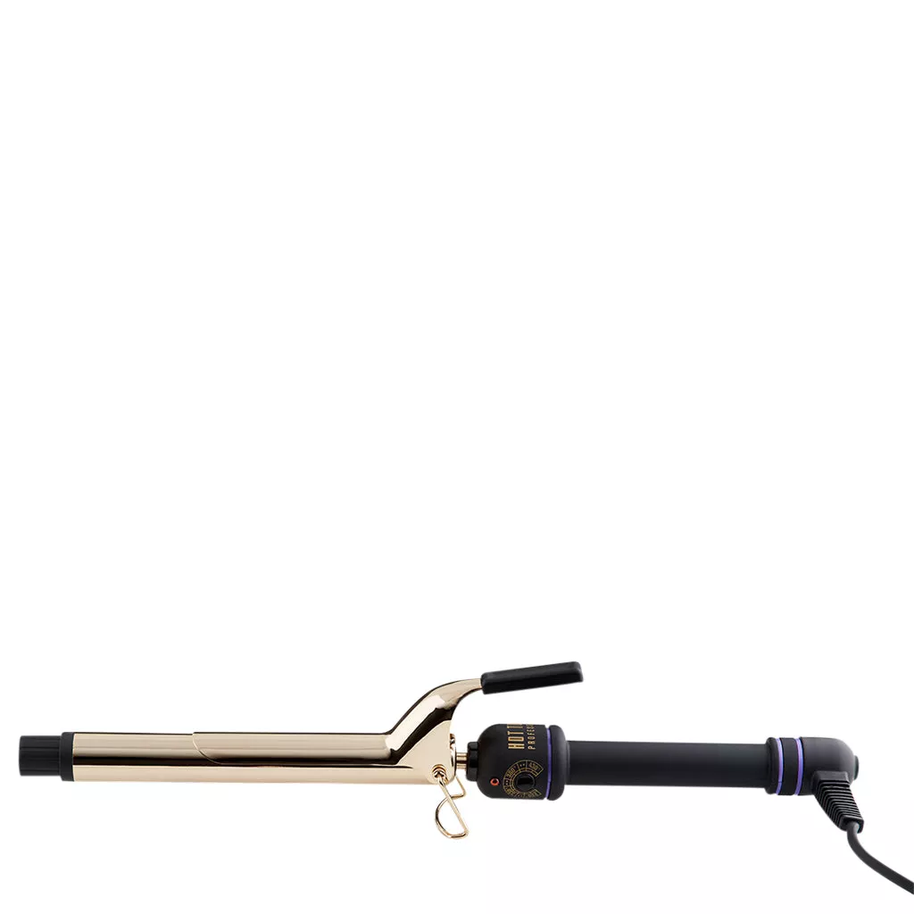 1-salon-curling-iron-wand-extra-long-barrel-24k-gold 1" Salon Curling Iron/Wand Extra-Long Barrel 24k Gold