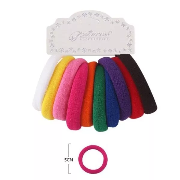 10-pc-elastic-hair-band-011r-12-units 10 PC Elastic Hair Band 011R (12 units)