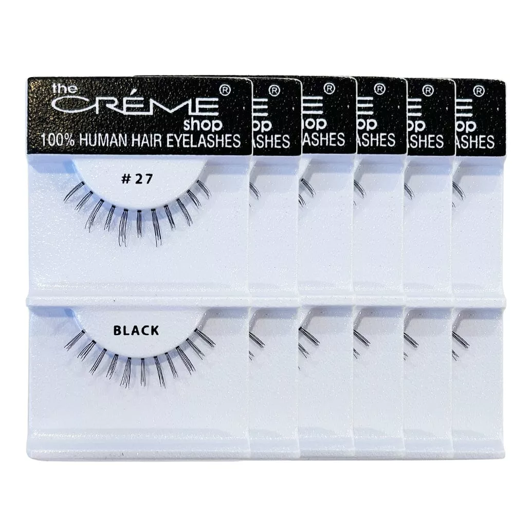 100-human-hair-bottom-eyelashes-27-12-units 100% Human Hair Bottom Eyelashes #27 (12 units)