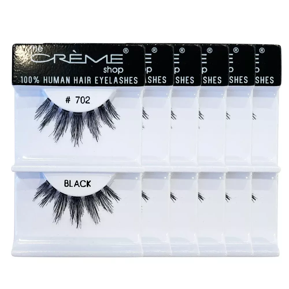 100-human-hair-eyelashes-702-12-units 100% Human Hair Eyelashes #702 (12 units)