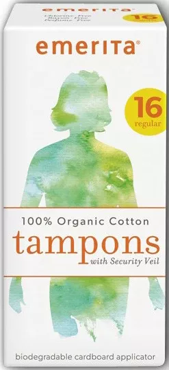 100-organic-cotton-tampons-regular-16-tampons 100% Organic Cotton Tampons Regular 16 Tampons