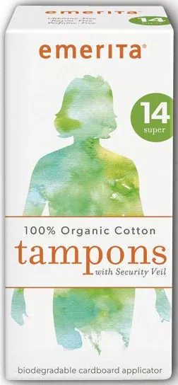 100-organic-cotton-tampons-super-14-tampons 100% Organic Cotton Tampons Super 14 Tampons