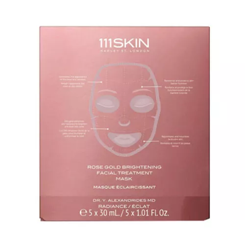 111skin-rose-gold-brightening-facial-treatment-mask-5-x-30-ml-1-fl-oz 111SKIN Rose Gold Brightening Facial Treatment Mask 5 x 30 ml / 1 fl oz