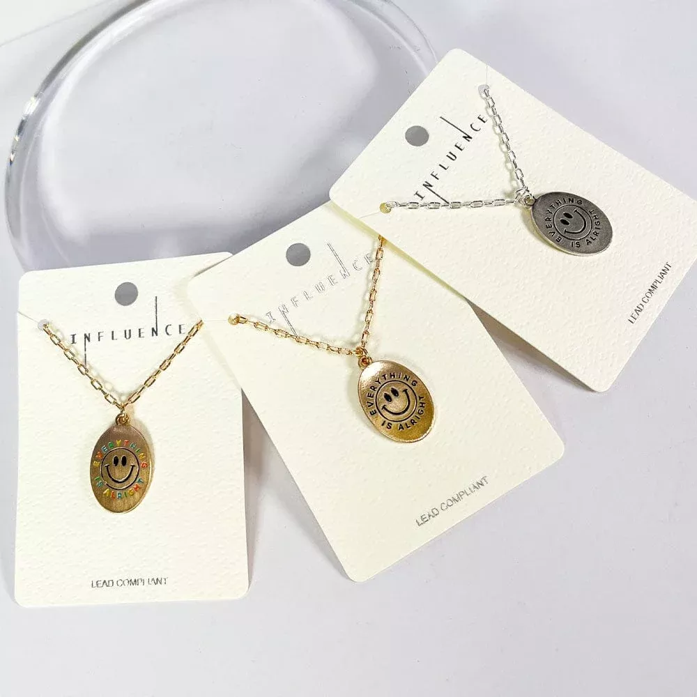 16-everything-is-alright-necklaces-6-units 16" Everything Is Alright Necklaces (6 units)