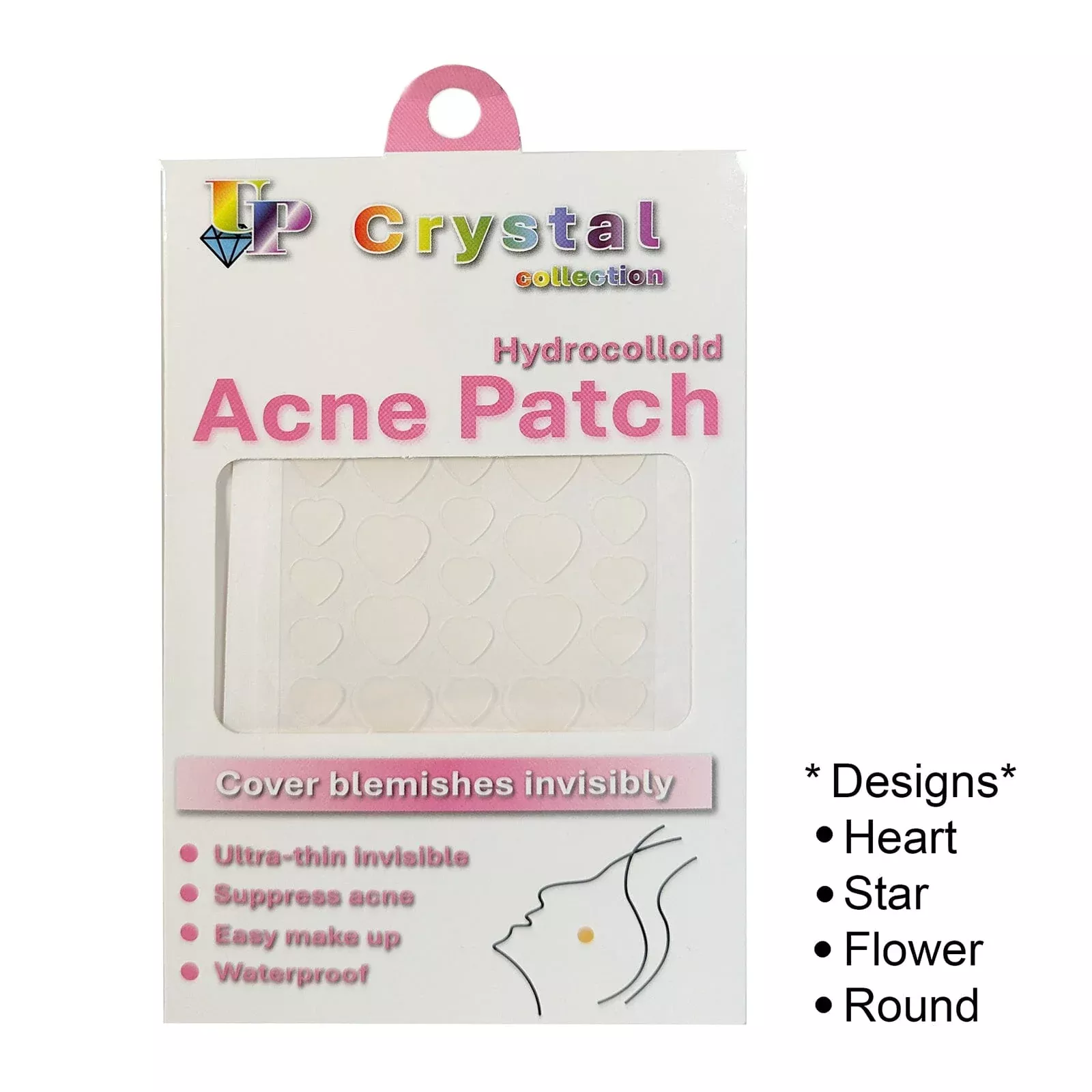 24PC Acne Patch Round, Flower, Star, Heart 9439 (12 units)
