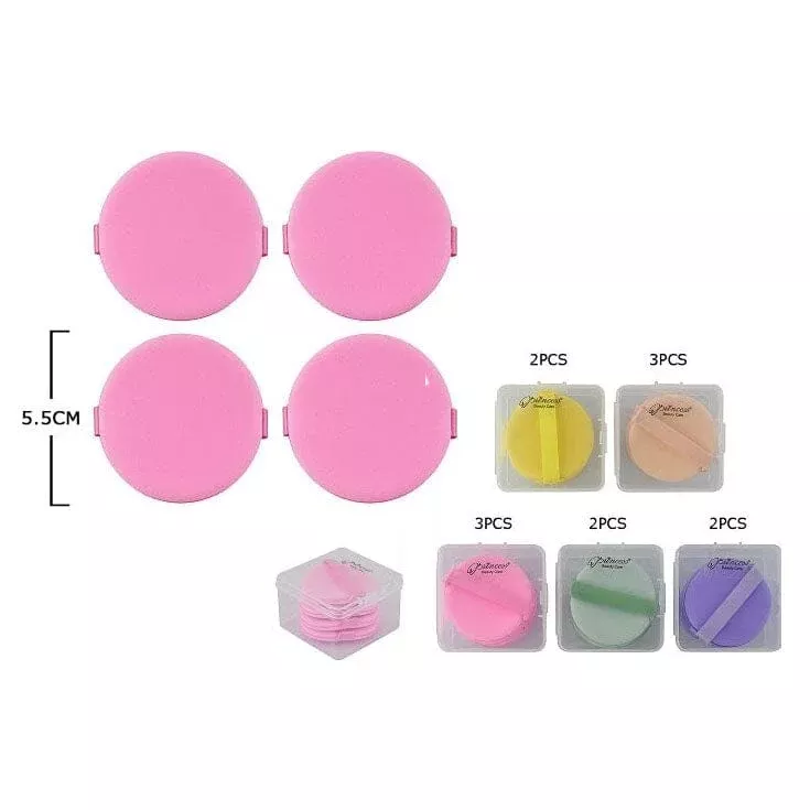 4pcs-beauty-care-powder-puff-set-1100-12-units 4PCS Beauty Care Powder Puff Set 1100 (12 units)