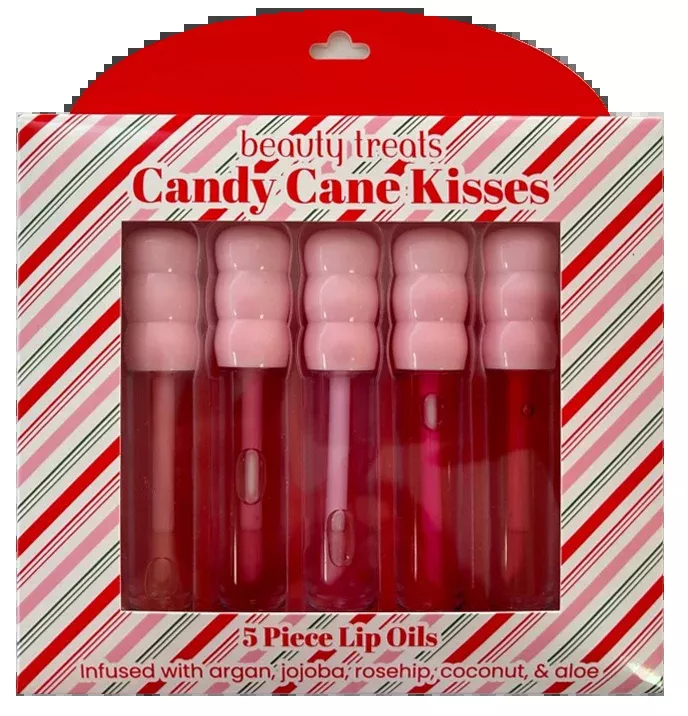 526-d1-candy-cane-kisses-lip-oil-set 526-D1 - Candy Cane Kisses - Lip Oil Set