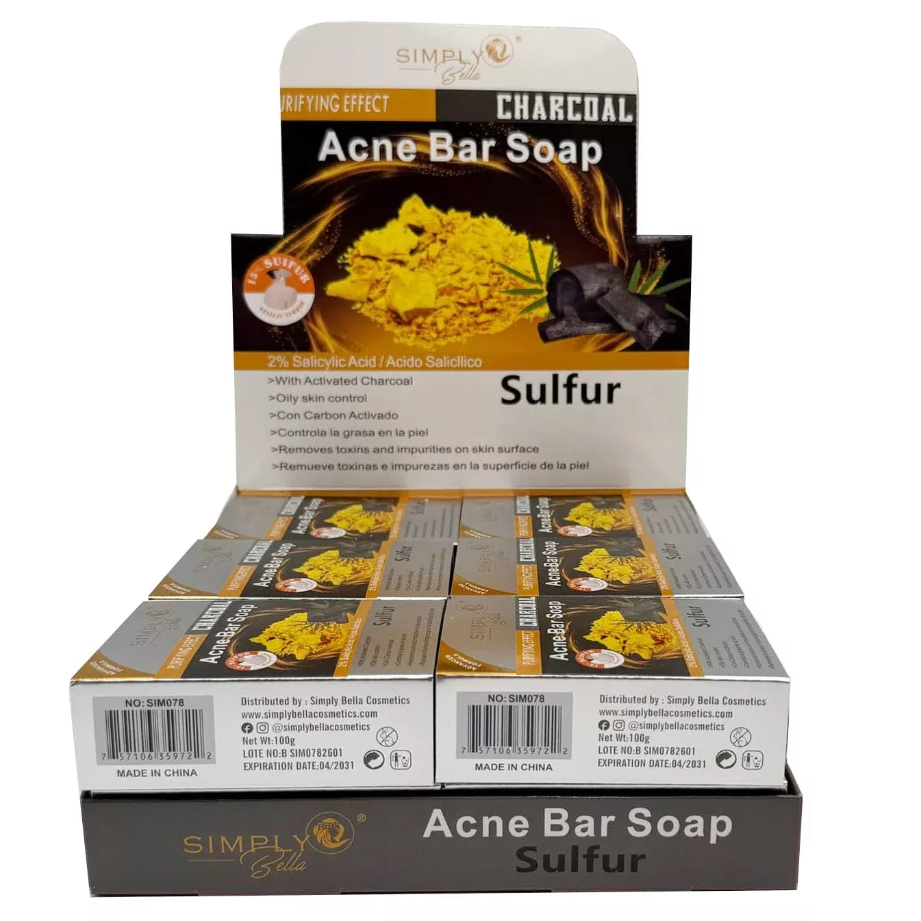 acne-bar-soap-sulfur-charcoal-12-units Acne Bar Soap – Sulfur & Charcoal (12 units)