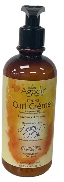 AGADIR CURL CRÈME LEAVE IN ANTI FRIZZ 10 oz