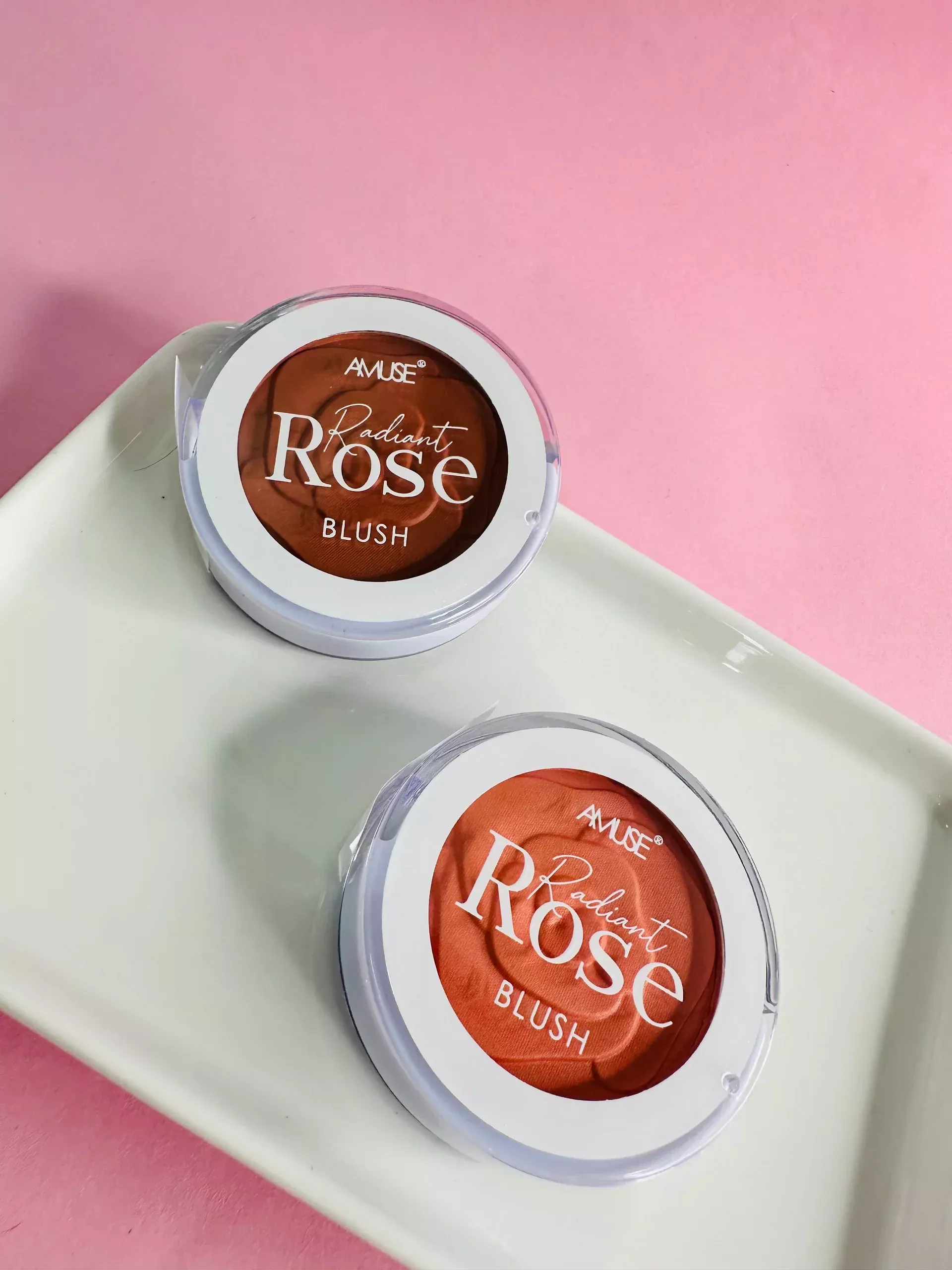 AMUSE- RADIANT ROSE- BLUSH- DISPLAY (24PCS)