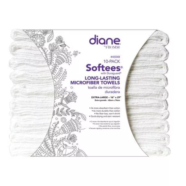 andre-softees-towels-white-10-pack-model-ae-45048-upc-023508450481 ANDRE Softees Towels, White, 10-Pack Model #AE-45048, UPC: 023508450481