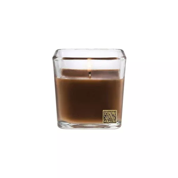aromatique-cinnamon-cider-medium-glass-cube-candle AROMATIQUE CINNAMON CIDER MEDIUM GLASS CUBE CANDLE