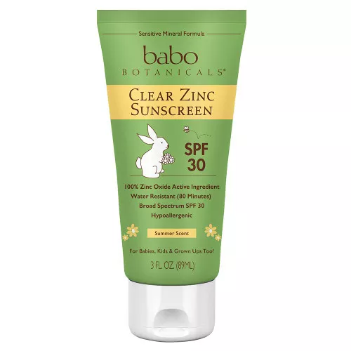 babo-botanicals-clear-zinc-sunscreen-spf-30-summer-scent-3-oz babo BOTANICALS - Clear Zinc Sunscreen SPF 30 Summer Scent 3 oz.
