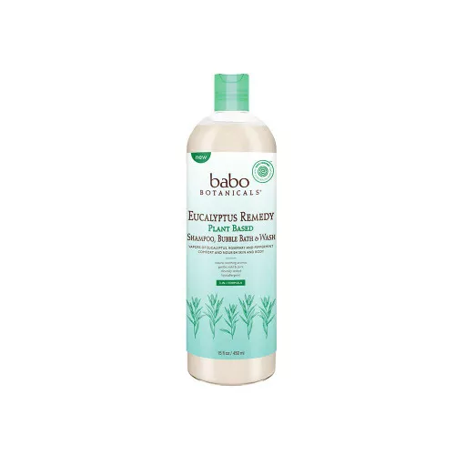 babo-botanicals-eucalyptus-remedy-shampoo-bubble-bath-wash-15-oz babo BOTANICALS - Eucalyptus Remedy Shampoo, Bubble Bath & Wash 15 oz.