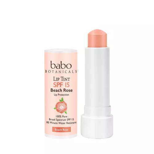 babo-botanicals-lip-tint-spf-15-lip-protection-beach-rose-0-15-oz babo BOTANICALS - Lip Tint SPF 15 Lip Protection Beach Rose 0.15 oz.