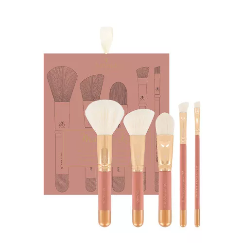 bachca-paris-makeup-brush-5-piece-set-terracotta BACHCA PARIS - Makeup Brush 5-Piece Set Terracotta