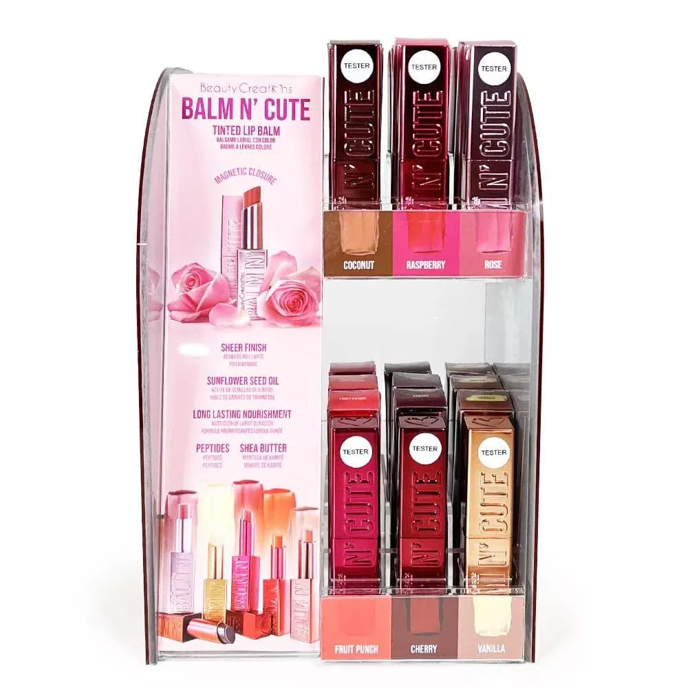 balm-n-cute-lip-balm-display-set-36pc-free-testers-6pc-1-unit Balm N' Cute Lip Balm Display Set 36PC + Free Testers 6PC (1 unit)