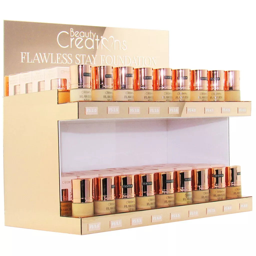 beauty-creations-flawless-stay-foundation-display BEAUTY CREATIONS - FLAWLESS STAY FOUNDATION - DISPLAY