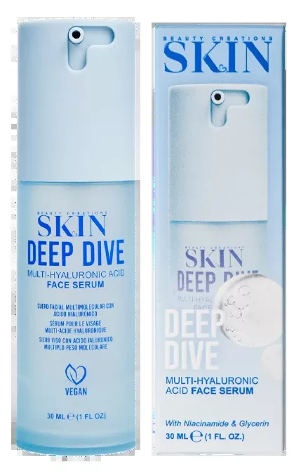 BEAUTY CREATIONS SKIN - DEEP DIVE MULTI HYALURONIC ACID FACE SERUM -(1PC)