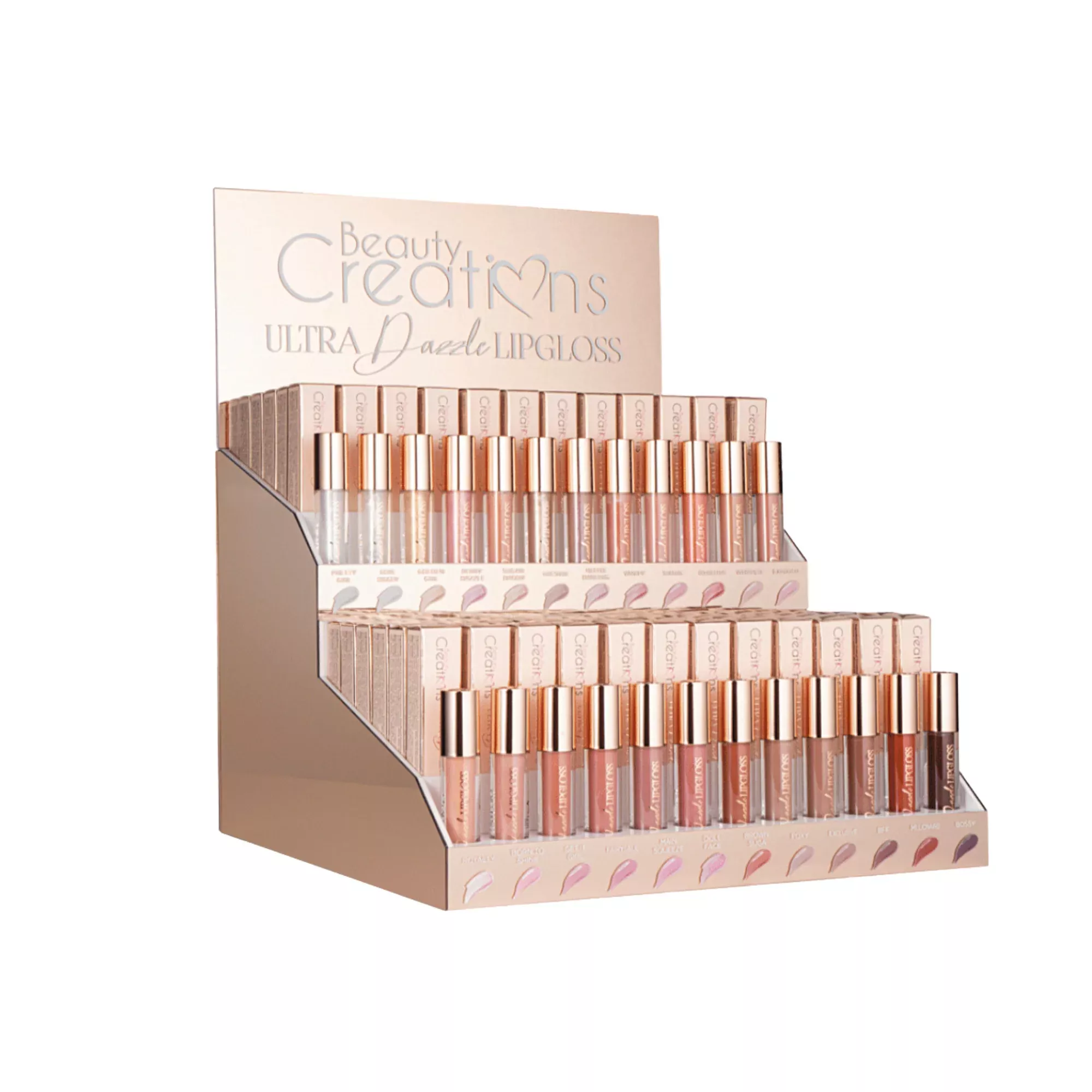 beauty-creations-ultra-dazzle-lipgloss-display-144-pcs BEAUTY CREATIONS - ULTRA DAZZLE LIPGLOSS - DISPLAY - 144 PCS