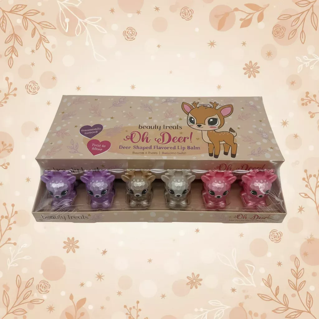 BEAUTY TREATS - OH DEER! - LIP BALM(24PCS)