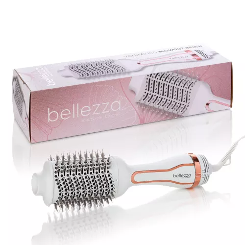 bellezza-3-in-volumizing-blowout-brush-white-rosegold BELLEZZA - 3 in. Volumizing Blowout Brush - WHITE ROSEGOLD