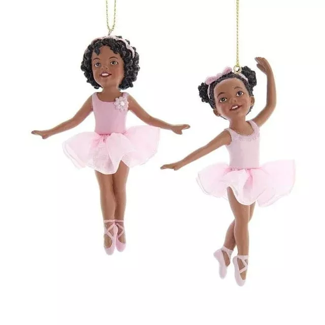 black-ballerina-girl-ornament Black Ballerina Girl Ornament