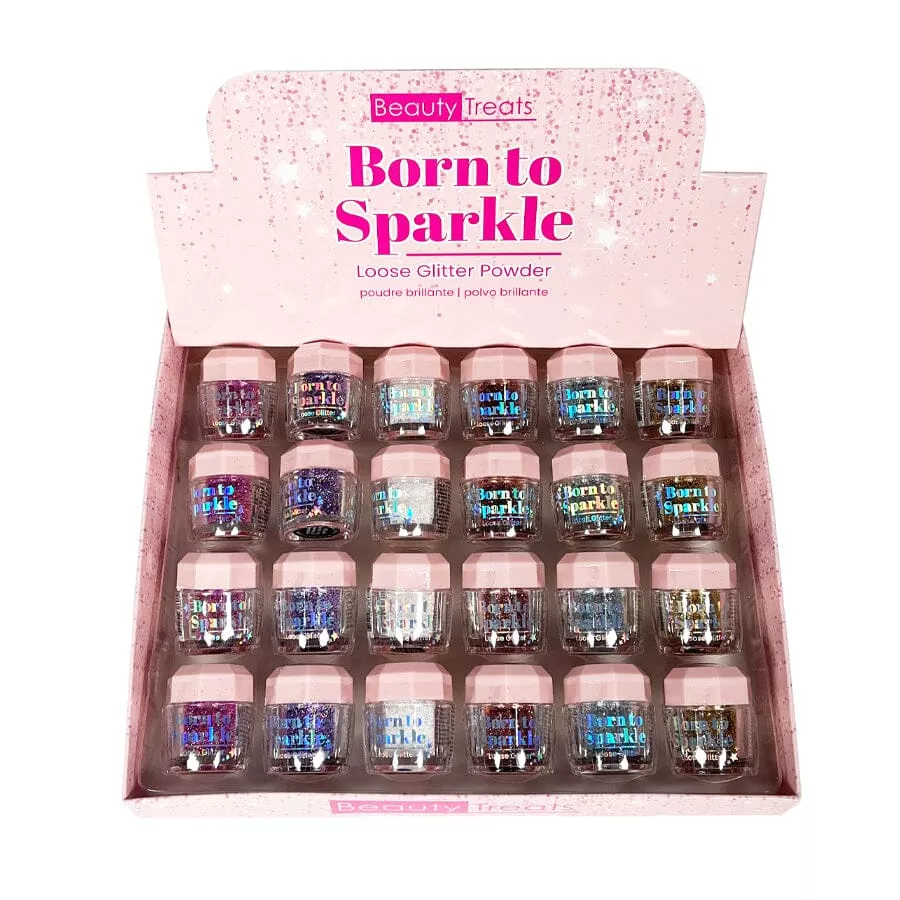 born-to-sparkle-loose-glitter-powder-24-units Born To Sparkle Loose Glitter Powder (24 units)