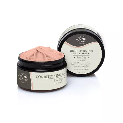 bua-organics-conditioning-face-mask-rose-clay-4-oz Bua Organics - Conditioning Face Mask - Rose Clay - 4 oz.
