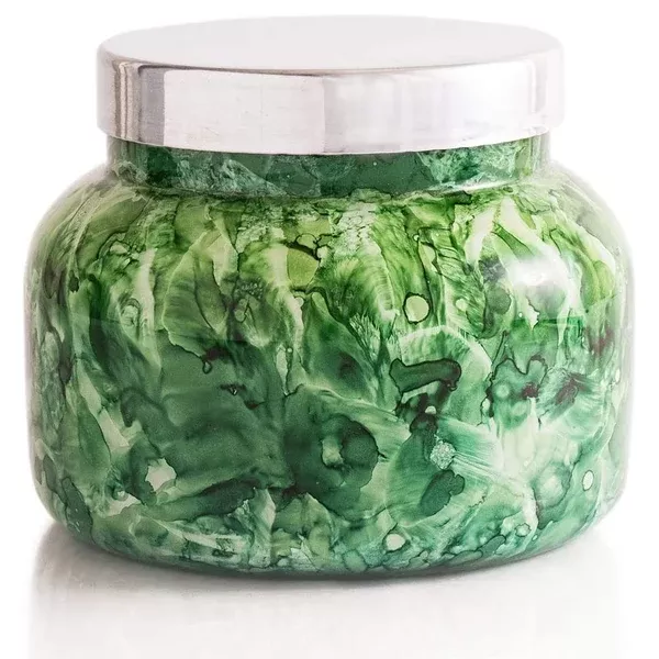 capri-blue-watercolor-signature-jar-cactus-flower CAPRI BLUE WATERCOLOR SIGNATURE JAR - CACTUS FLOWER