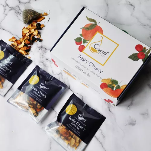 capuli-edible-fruit-tea-zesty-cherry-edible-fruit-tea-gift-box Capuli Edible Fruit Tea - Zesty Cherry - Edible Fruit Tea Gift Box