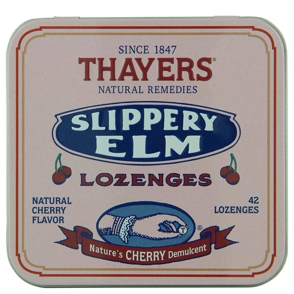 cherry-slippery-elm-lozenges42-ct Cherry Slippery Elm Lozenges42 ct