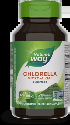 chlorella-micro-algae-410-mg-100-vegetarian-capsules-by-nature-s-way Chlorella Micro-Algae 410 mg 100 Vegetarian Capsules by Nature's Way
