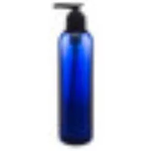cobalt-plastic-bottle-with-pump-8-oz-massage-lotion-oil-bottle Cobalt Plastic Bottle with Pump 8 oz - Massage Lotion & Oil Bottle