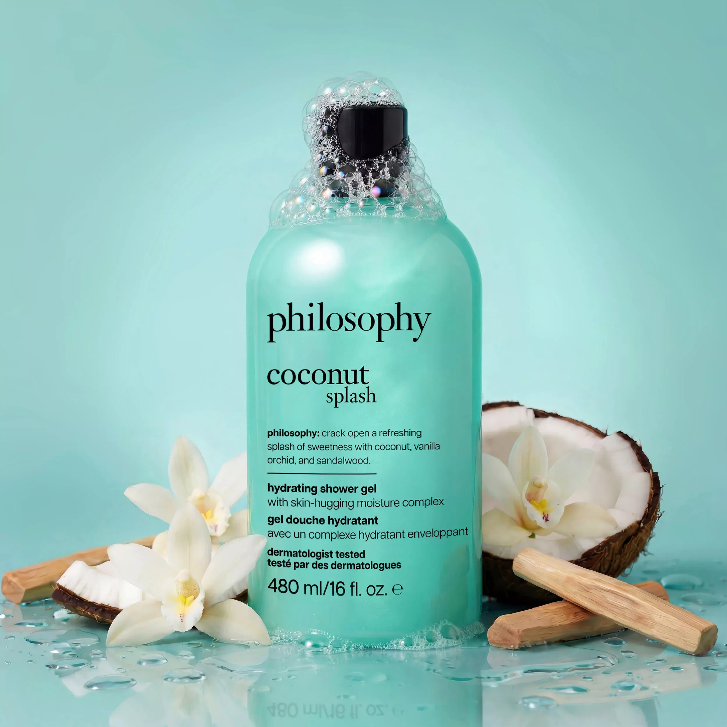 coconut splash hydrating shower gel