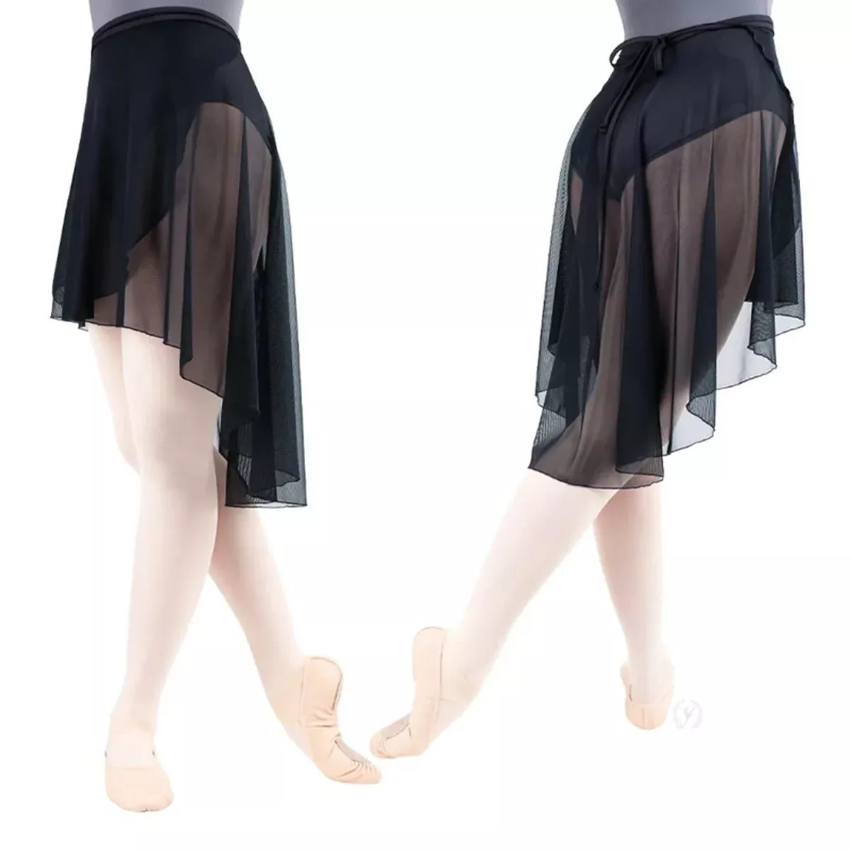 dramatic-mesh-wrap-skirt Dramatic Mesh Wrap Skirt