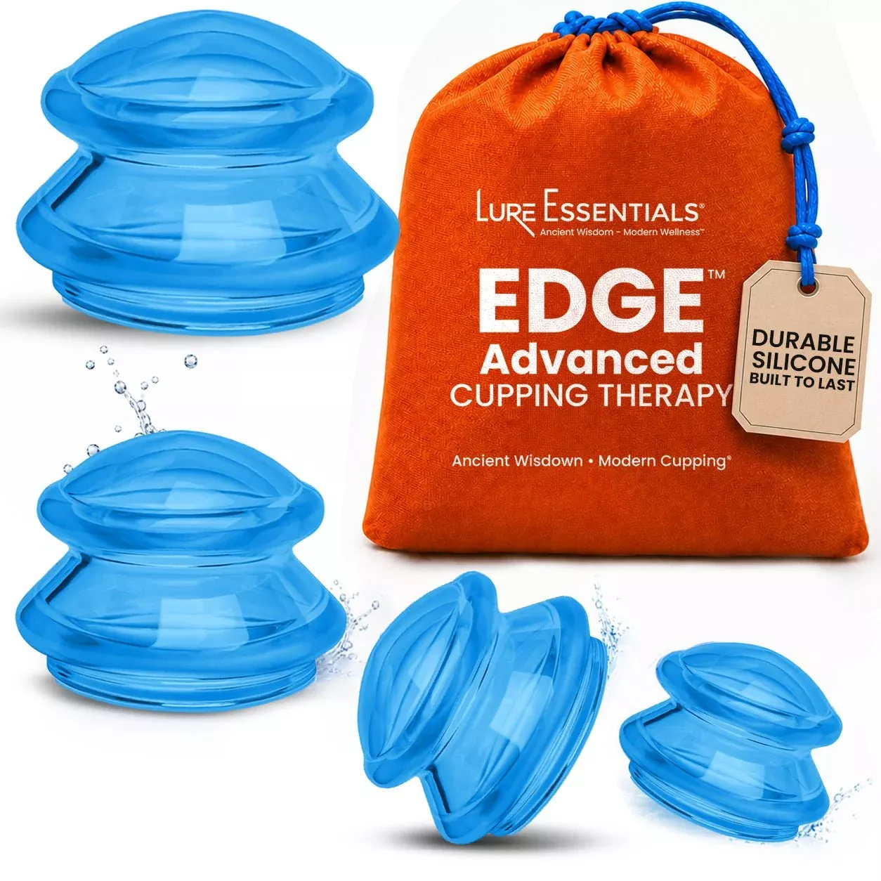 edge-silicone-cupping-therapy-massage-set-blue-4-cups EDGE Silicone Cupping Therapy Massage Set Blue, 4 Cups
