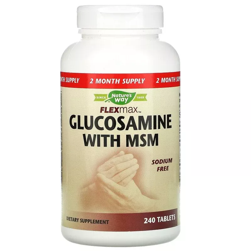 flexmax-glucosamine-with-msm-240-tablets-by-nature-s-way FlexMax Glucosamine with MSM 240 Tablets by Nature's Way