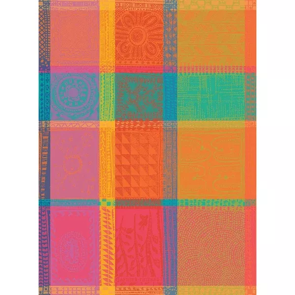 garnier-thiebaut-france-mille-wax-creole-kitchen-towel GARNIER-THIEBAUT FRANCE MILLE WAX CREOLE KITCHEN TOWEL