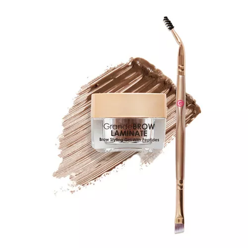 GRANDE COSMETICS - GrandeBROW-LAMINATE Brow Styling Gel 0.4 oz. Sheer Tint Medium