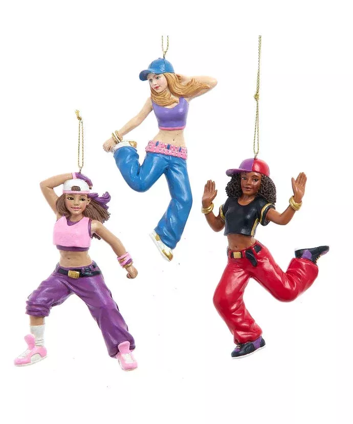 hip-hop-girl-dancer-ornament Hip Hop Girl Dancer Ornament