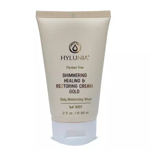 Hylunia - Shimmering Healing & Restoring Cream - Gold 2 fl. oz. / 60 ml