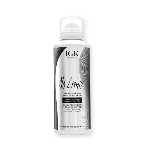IGK - No Limit Dry Volume Thickening Spray 5.4 oz.