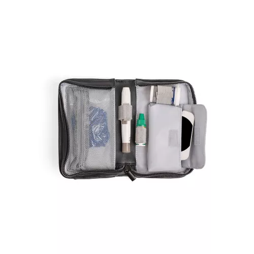 jazmine-beauty-compact-diabetes-care-case-black Jazmine Beauty - Compact Diabetes Care Case - Black