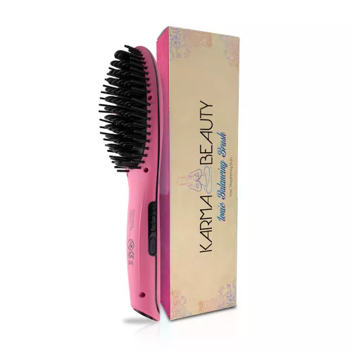 karma-beauty-ionic-hair-straightening-brushes-w-digital-screen KARMA BEAUTY - Ionic Hair Straightening Brushes w/ Digital Screen