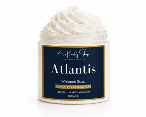 Kitt's Kandy Shop - Atlantis Whipped Soap - 8 oz