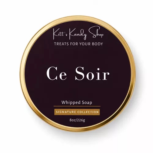 Kitt's Kandy Shop - Ce Soir Whipped Soap - 8 oz