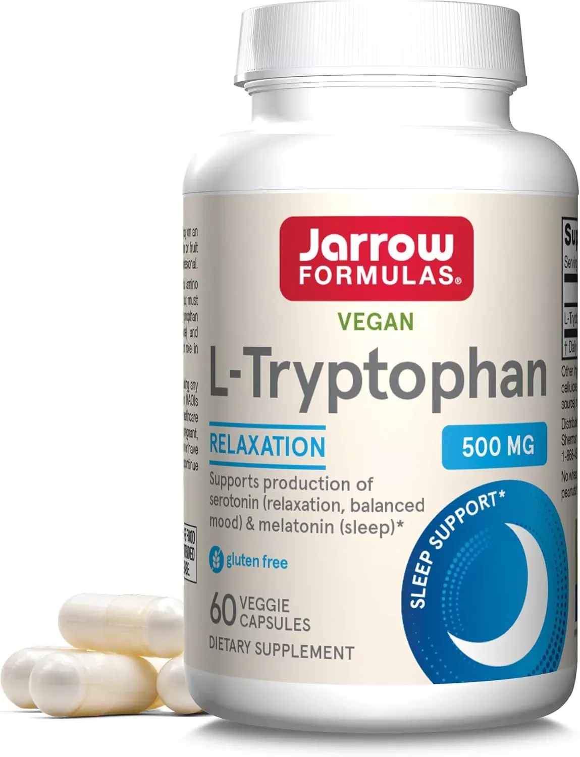 l-tryptophan-500-mg-60-veggie-caps L-Tryptophan 500 mg 60 Veggie Caps
