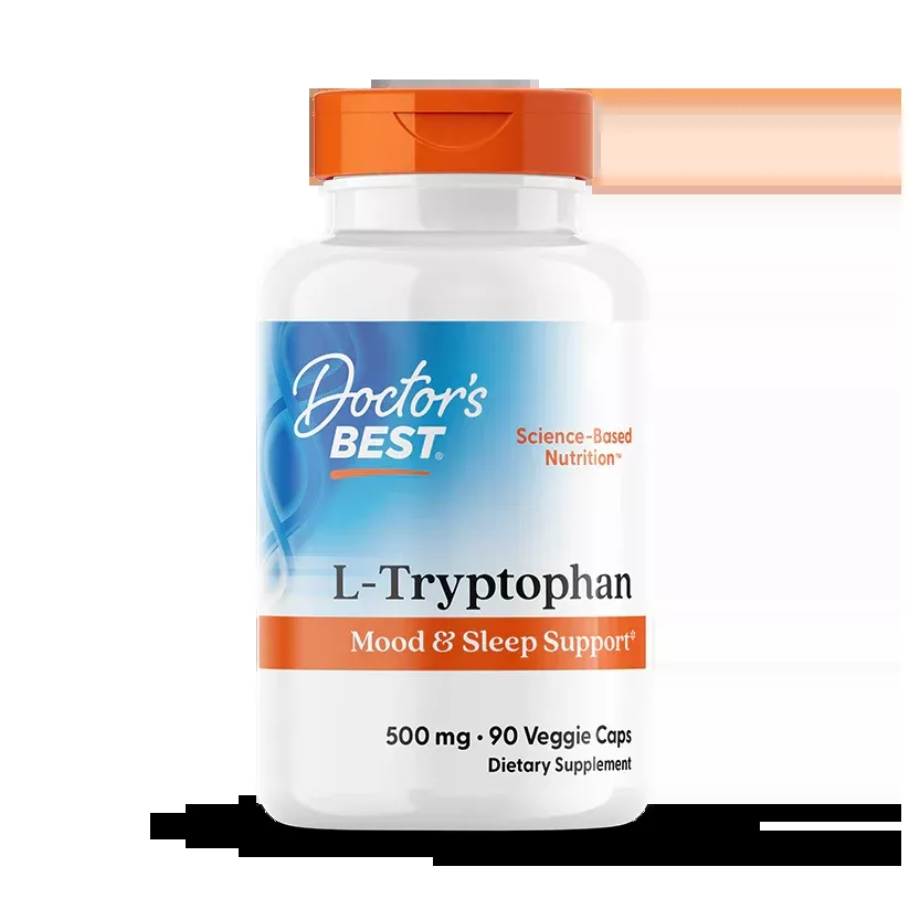 l-tryptophan-500-mg-90-veggie-caps L-Tryptophan 500 mg 90 Veggie Caps
