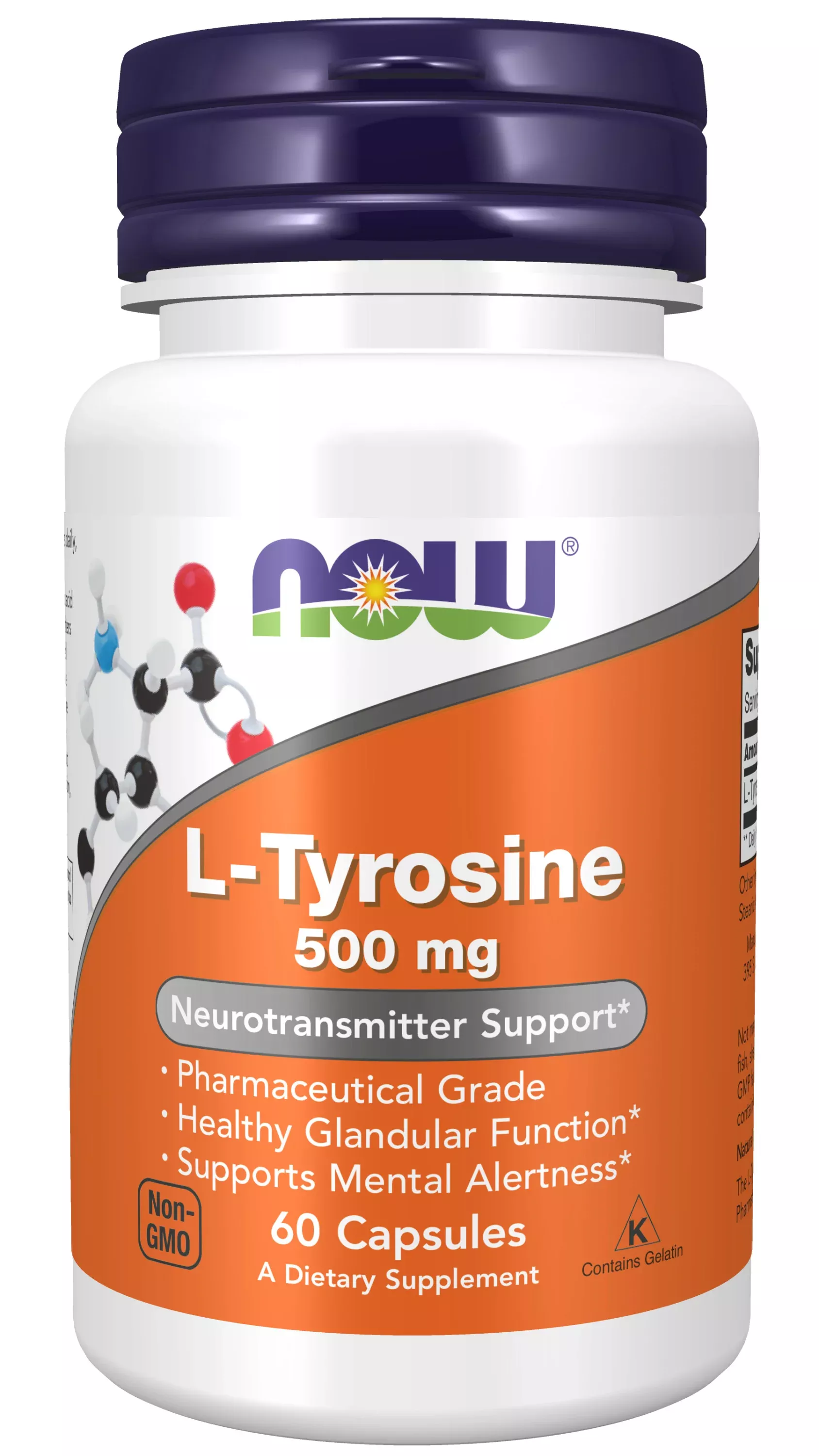 l-tyrosine-500-mg-60-capsules L-Tyrosine 500 mg 60 Capsules